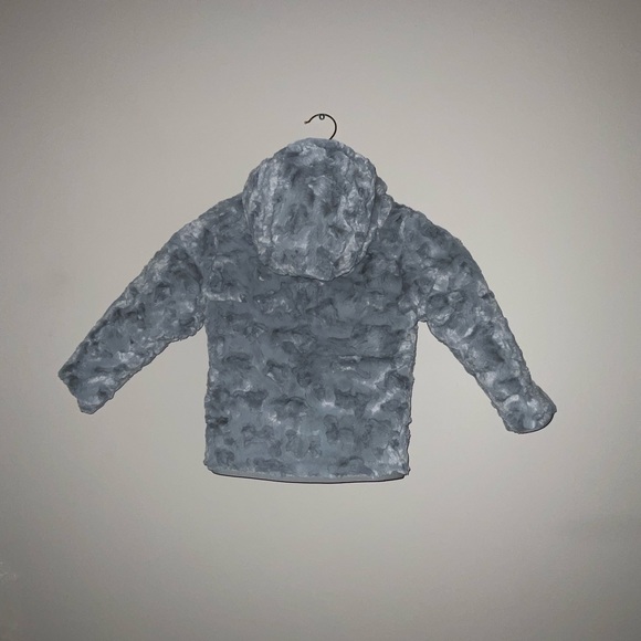 The North Face Toddler Reversible Mossbud Swirl Full Zip Hooded Jacket - Picture 6 of 7